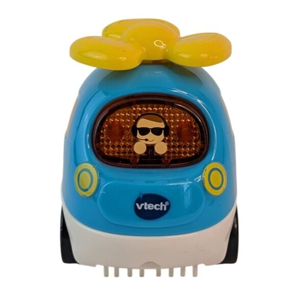 Vtech Go Go Smart Wheels Blue Helicopter Red Fire Truck Vehicle Lot Tested - Picture 6 of 14